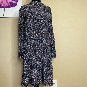 Small floral long sleeve dress